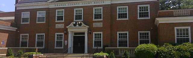 Orange County Traffic Court in Hillsborough NC